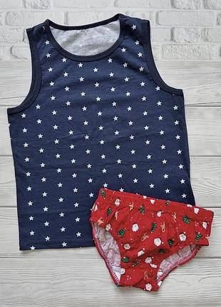 💰180грн💰122-128см 🛍у наявності🛍1шт комплект білизни primark майка та труси