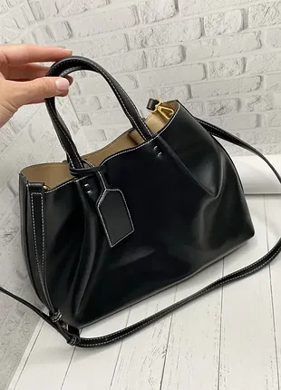 Сумка черная zara