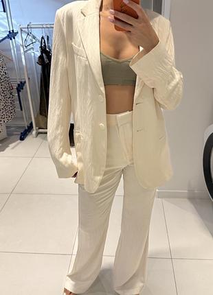 Костюм жакет і брюки h&m