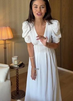 Красивое приталенное белое платье из модала длины миди zara
💫💫💫💫💫💫💫💫💫💫💫💫💫
