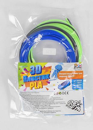 Гр пластик pla для 3d ручки 30282 (600) "4fun game club" запаска, подходит к номерам 28381, 73877, 6, шт