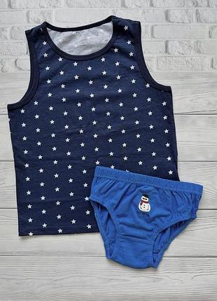 💰180грн💰122-128см 🛍у наявності🛍1шт комплект білизни primark майка та труси