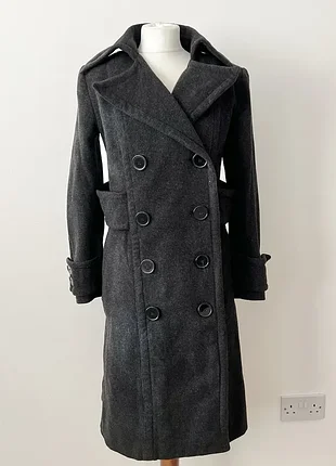 Теплое пальто от zara/ s- m/ brend zara