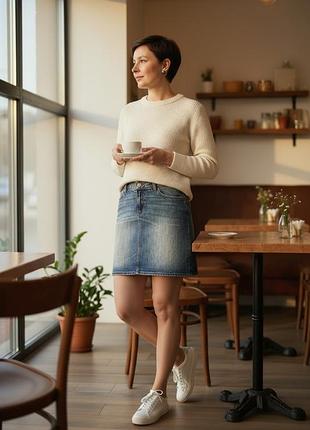 Джинсова спідниця gap denim 💙