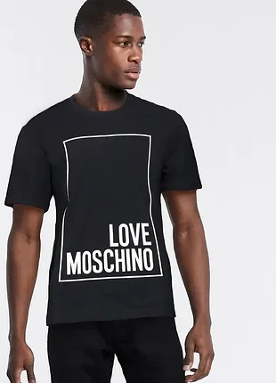 Мужская хлопковая футболка moschino