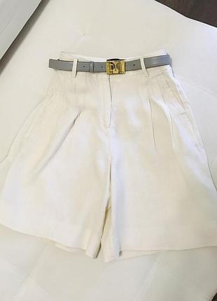 Невероятные льняные шорты max mara