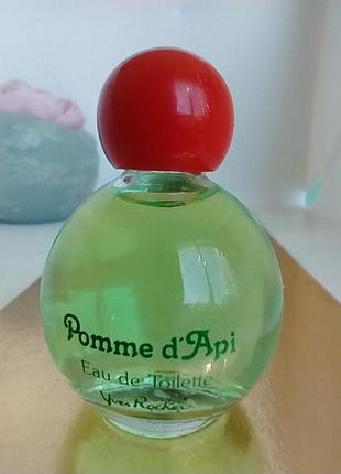 Pomme d'api от бренда yves rocher. миниатюра винтаж 7,5мл