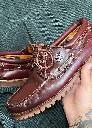 Мокасини timberland 3-eye lug handsewn чоловічі, розмір 44