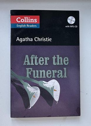 Книга англійською "after the funeral" agatha christie (collins english readers) + mp3 cd
