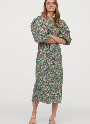 Нове плаття міді h&m котон