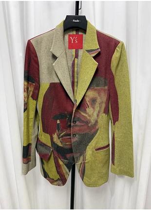 Yohji yamamoto 🔥🔥пиджак шерсть оригинал