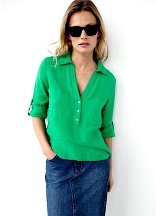 Льняна сорочка zara