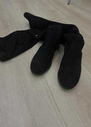 Сапоги высокие