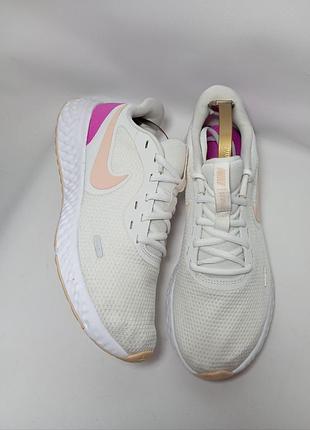 Кроссовки nike,белые, для девочки