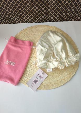 Шелковая шапочка для сна из натурального шелка mulberry