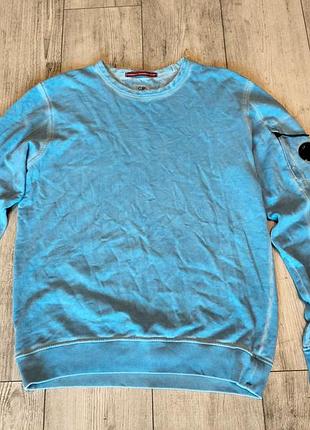 Мужской свитер cp company ice lens crew