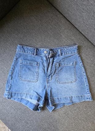 Джинсовые шорты женские h&amp;m