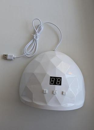 Uv led лампа для маникюра mds802, 18 диодов, новая