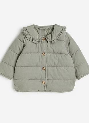 Вельветовая осенняя куртка от h&amp;m на 12-18месяц