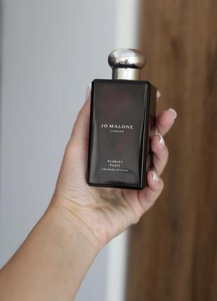 Jo malone scarlet poppy cologne intense оригінал