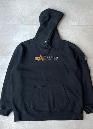 Кофта худі alpha industries hoodie xl xxl