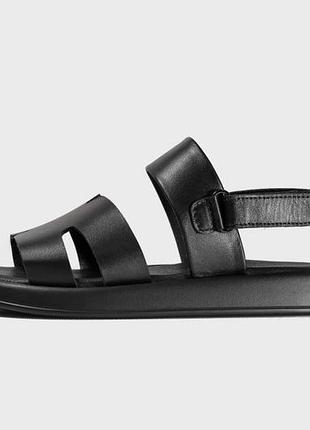 Жіночі босоніжки hermes black