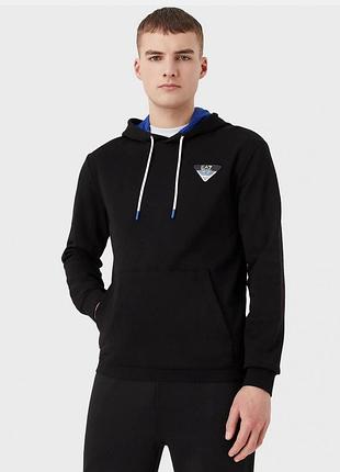 Чоловіче худі світшот худи emporio armani  xxl армані чоловічий светр новий оригінал еа7