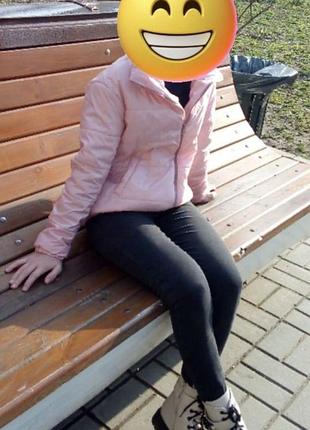 Курточка бу для девочки подростка р.36