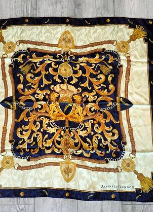 Aspinal of london silk scarf