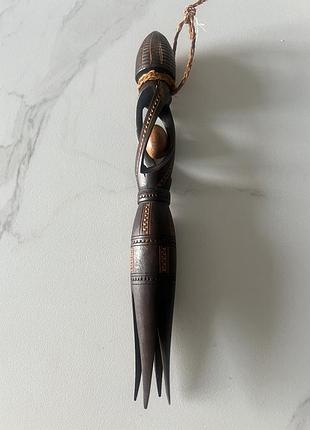 Ритуальна вилка канібала фіджі (i-cula ni bokola),, 41 см