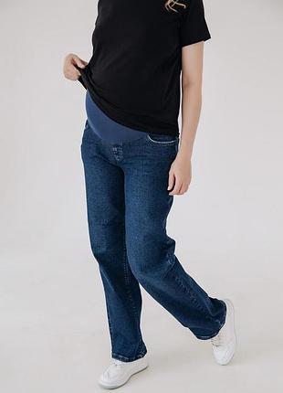 Джинси прямого крію,арт.39000 (темно-сині) "simple&basic"