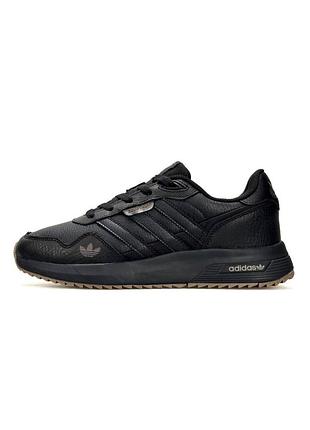 Кросівки чоловічі adidas retropy black brown