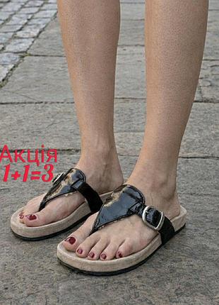 Шкіряні шльопанці в'єтнамки з хутром від ugg gypsy flip flops оригінал