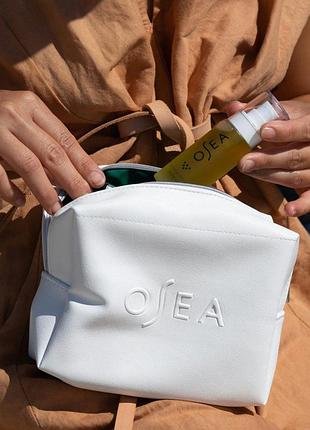 Косметикичка osea белая косметическая женская