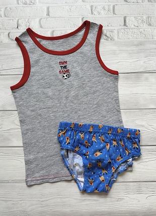 💰180грн💰122-128см 🛍у наявності🛍1шт комплект білизни primark майка та труси