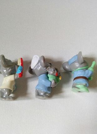 Фигурки киндер мыши врачи,kinder 2