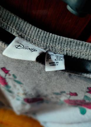 Серый свитшот primark красавица и чудовище 6