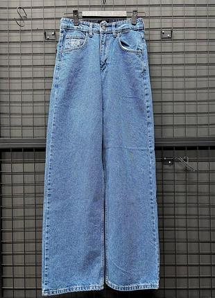 Джинсы stussy голубые