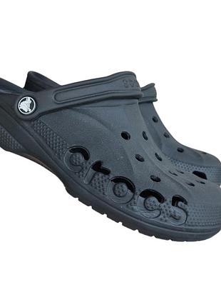 Чорні сабо crocs baya clog (розмір m7/w9)
