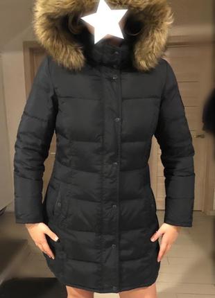 Пуховое пальто tommy hilfiger