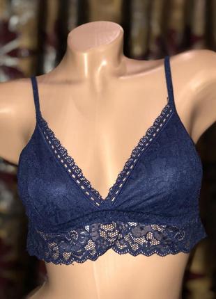 ⭐️ комфортный кружевной бюстгальтер tezenis •70в ⭐️