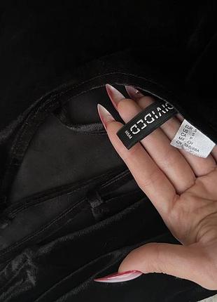 Оксамитова сукня h&m 4