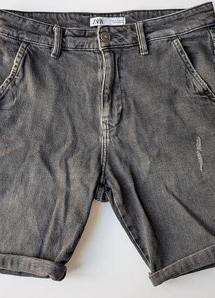 Джинсовые шорты zara