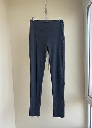 Жіночі завужені лляні стрейчеві слім штани sarah pacini slim fit size zip linen stretch pants made in italy size 1 s w28