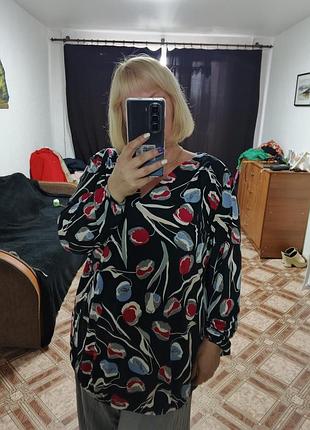 Блуза супер батал блузка кофта футболка женская большого размера супер-балта.