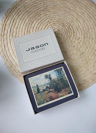 Набор из 6 винтажных подставок для напитков jason с коробкой, картина клода моне
 



5 из 5 звезд
