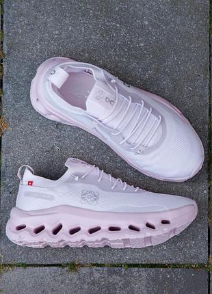 Кроссовки loewe x on running cloudtilt pale pink