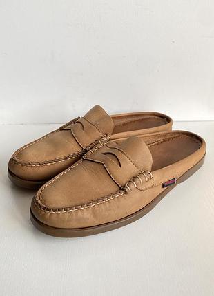 Чоловічі шкіряні мюлі sebago