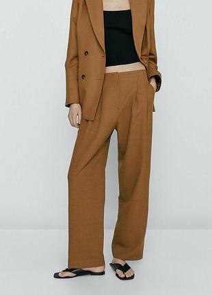 Розкішний льняний костюм massimo dutti з нових колекцій