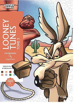 Розмальовка дісней луні тюнз hachette антистрес за номерами | coloriages mysteres disney looney tunes tome 3